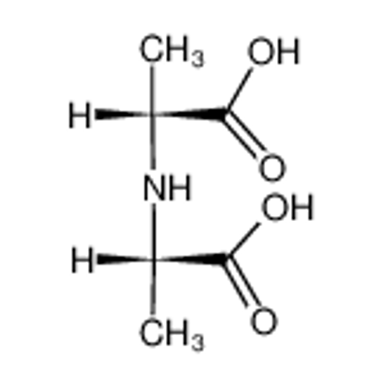 Изображение (2R,2S')-2,2'-Iminobis(propionsaeure)
