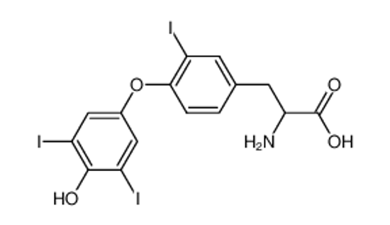 Picture of 3,3',5'-triiodo-thyronine