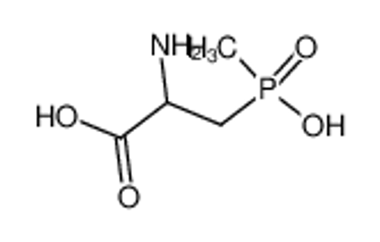 Imagem de 2-amino-3-(methyl-hydroxyphosphinyl)propanoic acid