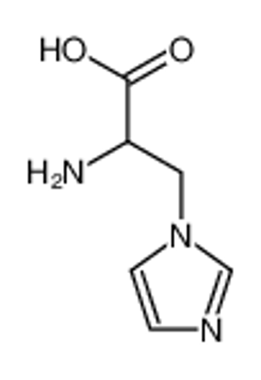 Изображение 2-amino-3-imidazol-1-yl-propionic acid