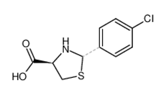 Picture of (4R)-2-(4-chlorophenyl)thiazolidine-4-carboxylic acid