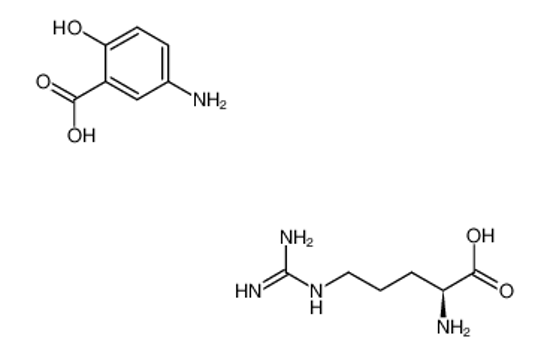 Picture of mesalamine L-arginine salt