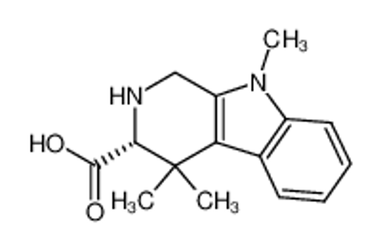 Picture of (R)-(-)-4,4,9-trimethyl-2,3,4,9-tetrahydro-1H-β-carboline-3-carboxylic acid