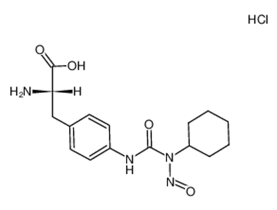 Изображение 4-(N'-Nitroso-N'-cyclohexylureido)-L-phenylalanine hydrochloride