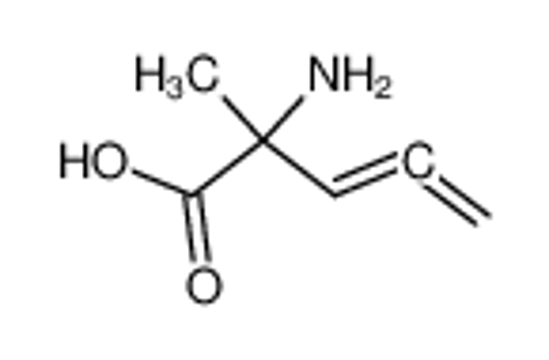 Picture of 2-amino-2-methylpenta-3,4-dienoic acid