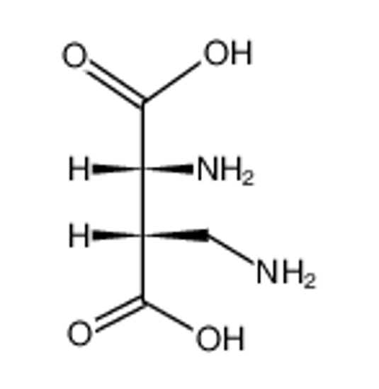 Picture of (+-)-erythro-2-amino-3-aminomethyl-succinic acid