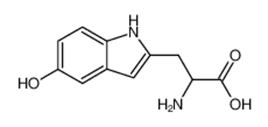 Изображение 2-amino-3-(5-hydroxy-indol-2-yl)-propionic acid