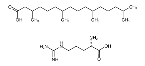 Picture of 3,7,11,15-tetramethylhexadecanoic L-arginine salt