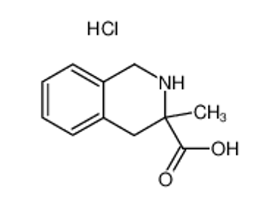 Picture of 3-carboxy-3-methyl-1,2,3,4-tetrahydroisoquinoline hydrochloride