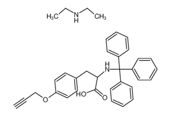 Picture of O-Propargyl-N-trityltyrosin-diethylammonium-Salz