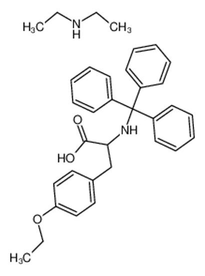 Picture of O-Ethyl-N-trityltyrosin-diethylammonium-Salz