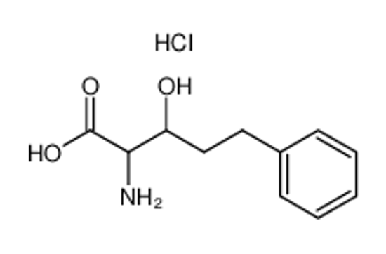 Picture of 2-amino-3-hydroxy-5- phenylpentanoic acid hydrochloride