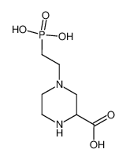 Picture of (+/-)-4-(2-phosphonoethyl)-2-piperazinecarboxylic acid