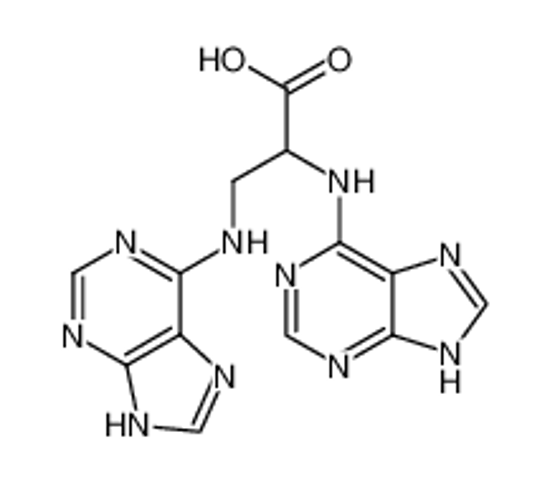Picture of DL-α,β-Bis.<puryl-(6)-amino>-propionsaeure