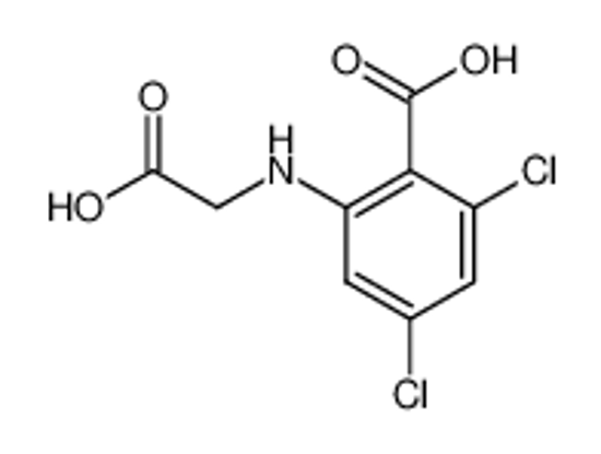 Изображение 2-(carboxymethyl-amino)-4,6-dichloro-benzoic acid