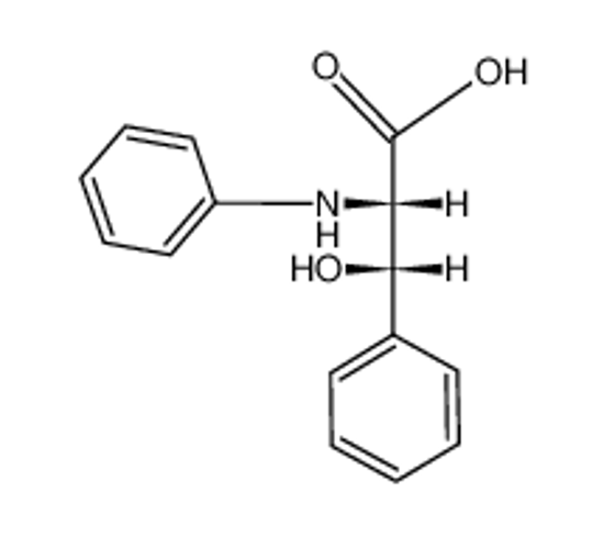 Picture of (2RS:3RS)-2-anilino-3-hydroxy-3-phenyl-propionic acid