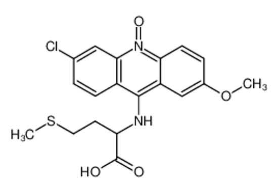 Picture of 2-(6-Chlor-2-methoxy-9-acridylamino)-4-methylmercapto-buttersaeure-N-oxid