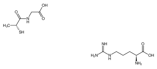 Picture of R-(-)-N-(α-mercaptopropionyl)glycine L-arginine salt