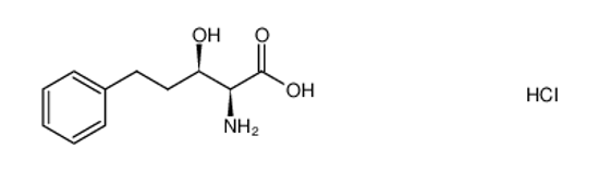Picture of (2S,3R)-2-amino-3-hydroxy-5-phenylpentanoic acid hydrochloride
