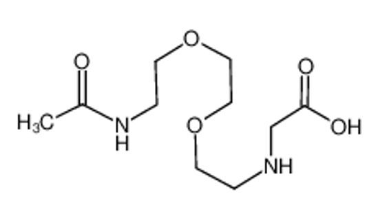Imagem de (2-(2-(2-acetamidoethoxy)ethoxy)ethyl)glycine