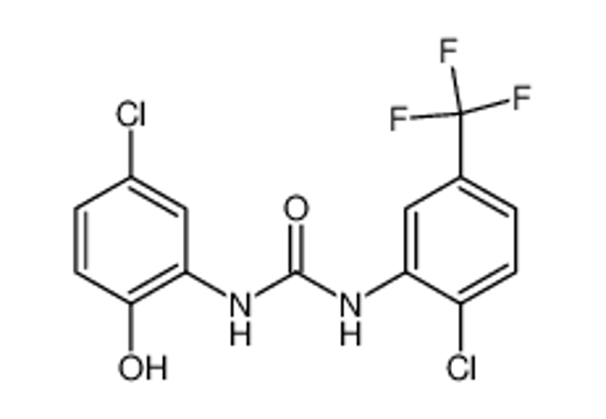 Picture of 1-(5-chloro-2-hydroxyphenyl)-3-[2-chloro-5-(trifluoromethyl)phenyl]urea
