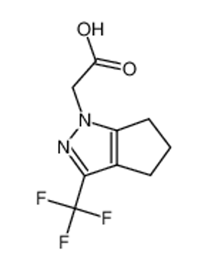 Picture of (3-TRIFLUOROMETHYL-5,6-DIHYDRO-4H-CYCLOPENTA-PYRAZOL-1-YL)-ACETIC ACID