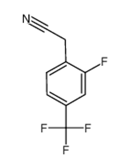 Picture of 2-[2-fluoro-4-(trifluoromethyl)phenyl]acetonitrile
