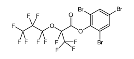 Изображение (2,4,6-tribromophenyl) 2,3,3,3-tetrafluoro-2-(1,1,2,2,3,3,3-heptafluoropropoxy)propanoate