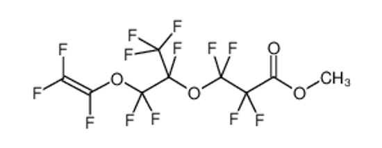 Picture of methyl 2,2,3,3-tetrafluoro-3-[1,1,1,2,3,3-hexafluoro-3-(1,2,2-trifluoroethenoxy)propan-2-yl]oxypropanoate