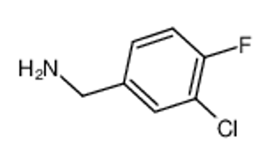 Picture of 3-Chloro-4-fluorobenzylamine