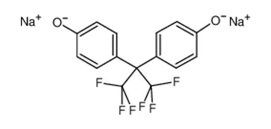 Picture of disodium,4-[1,1,1,3,3,3-hexafluoro-2-(4-oxidophenyl)propan-2-yl]phenolate