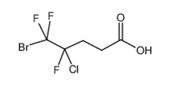 Picture of 5-Bromo-4-chloro-4,5,5-trifluoropentanoic acid