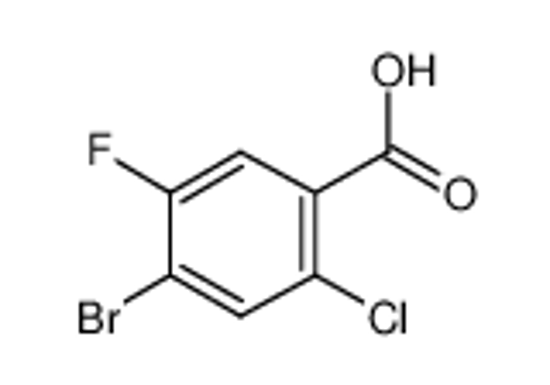 Picture of 4-Bromo-2-chloro-5-fluorobenzoic acid