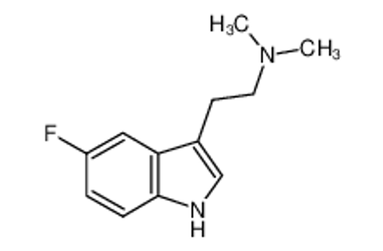 Picture of 2-(5-fluoro-1H-indol-3-yl)-N,N-dimethylethanamine