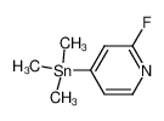 Picture of (2-fluoropyridin-4-yl)-trimethylstannane