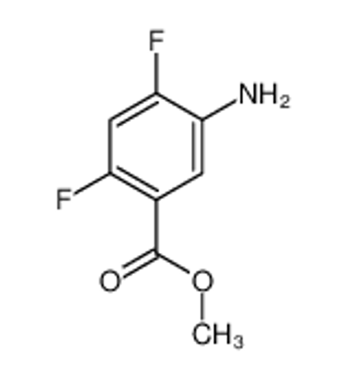 Picture of Methyl 5-amino-2,4-difluorobenzoate