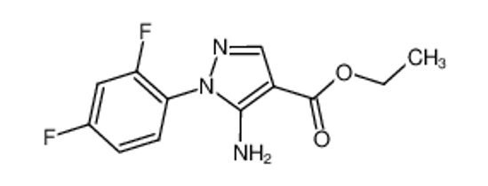 Изображение ethyl 5-amino-1-(2,4-difluorophenyl)pyrazole-4-carboxylate