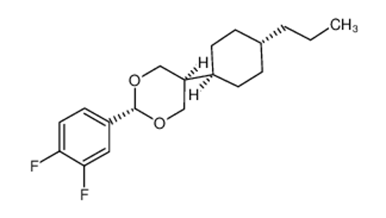 Изображение TRANS-2-(3,4-DIFLUOROPHENYL)-5-(TRANS-4-N-PROPYLCYCLOHEXYL)-1,3-DIOXANE