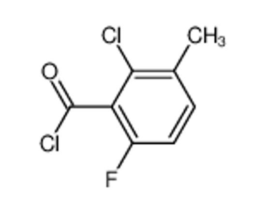 Picture of 2-CHLORO-6-FLUORO-3-METHYLBENZOYL CHLORIDE