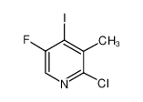 Изображение 2-chloro-5-fluoro-4-iodo-3-methylpyridine