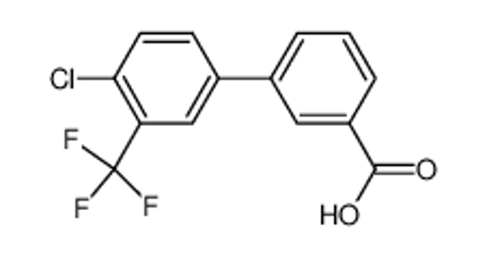 Picture of 3-[4-chloro-3-(trifluoromethyl)phenyl]benzoic acid