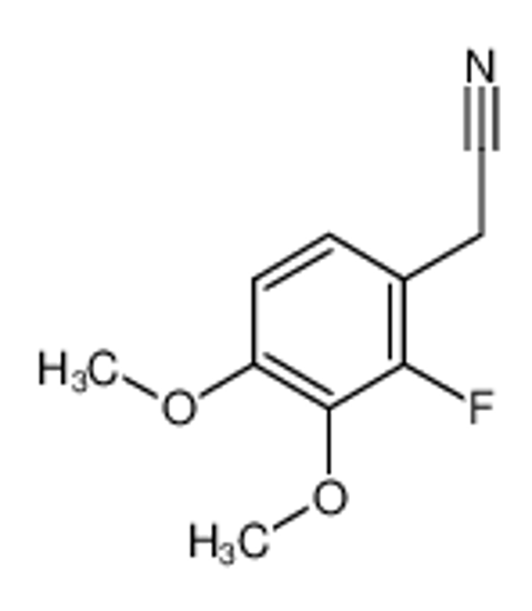 Picture of 2-(2-fluoro-3,4-dimethoxyphenyl)acetonitrile