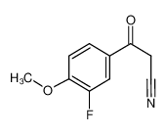 Picture of 3-(3-fluoro-4-methoxyphenyl)-3-oxopropanenitrile