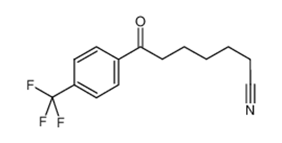 Picture of 7-oxo-7-[4-(trifluoromethyl)phenyl]heptanenitrile
