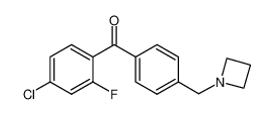 Picture of [4-(azetidin-1-ylmethyl)phenyl]-(4-chloro-2-fluorophenyl)methanone