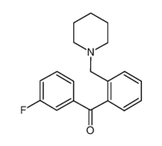 Picture of (3-fluorophenyl)-[2-(piperidin-1-ylmethyl)phenyl]methanone