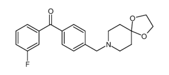 Picture of [4-(1,4-dioxa-8-azaspiro[4.5]decan-8-ylmethyl)phenyl]-(3-fluorophenyl)methanone