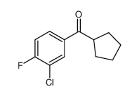 Picture of (3-chloro-4-fluorophenyl)-cyclopentylmethanone