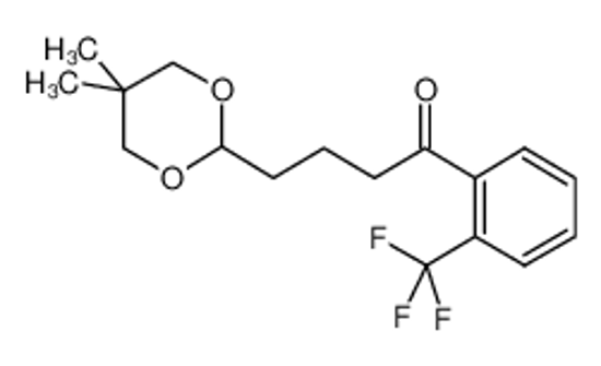 Изображение 4-(5,5-dimethyl-1,3-dioxan-2-yl)-1-[2-(trifluoromethyl)phenyl]butan-1-one