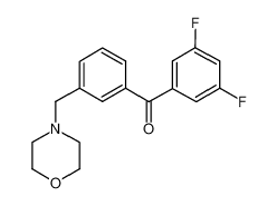 Picture of (3,5-difluorophenyl)-[3-(morpholin-4-ylmethyl)phenyl]methanone